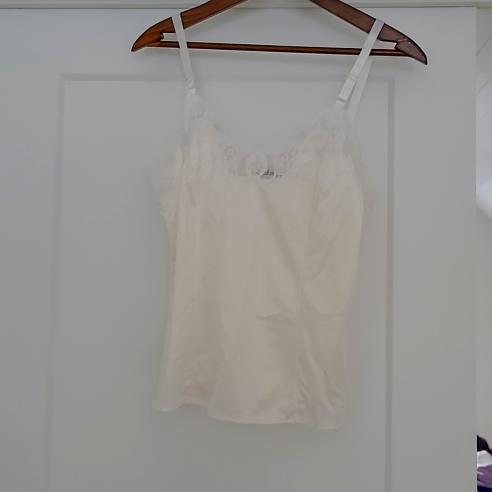 - Vintage Off White French Maid Camisole